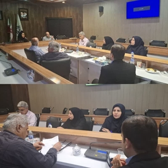 نشست شورای پیامگزاران سلامت ادارات و خانه مشارکت مردم در سلامت برگزار شد