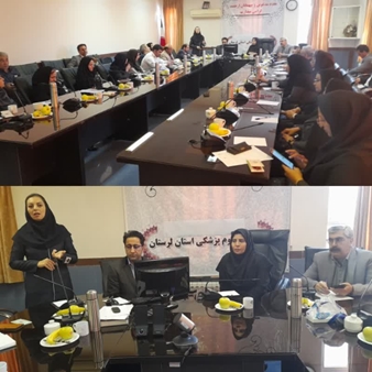 نشست شورای پیامگزاران سلامت ادارات برگزار شد